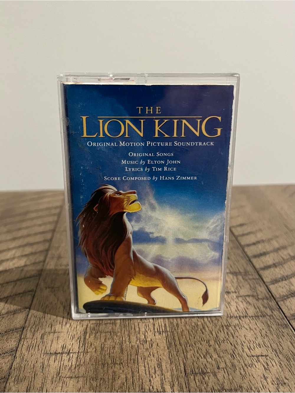 The Lion King Original Soundtrack Cassette Tape 1994 Walt Disney Vintage Music